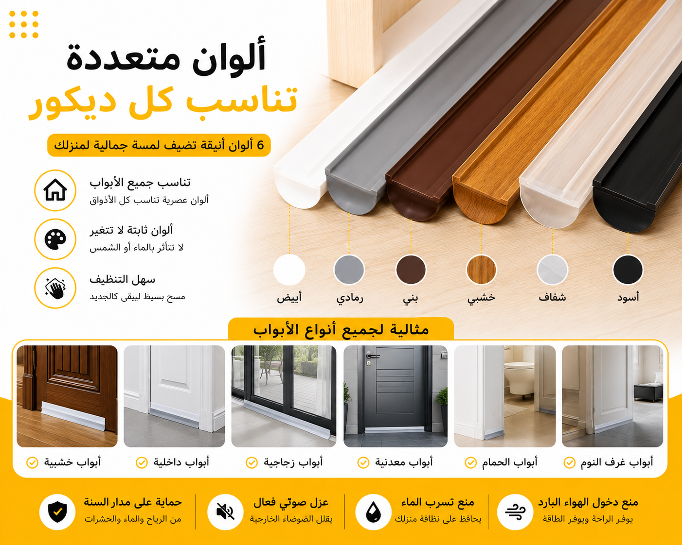 شريط لاصق عازل للحرارة ; التسربات و الحشرات